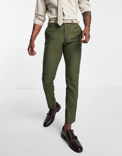 Premium - Pantalon de costume stretch ultra slim en laine mélangée - Jack & Jones - Modalova