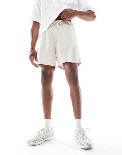 Short en lin mlang avec cordon de serrage - Beige - Jack & Jones - Modalova