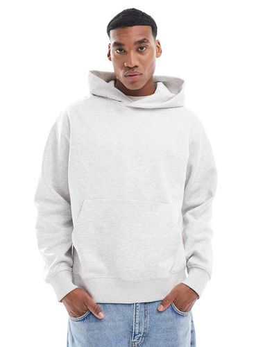 Sweat à capuche oversize épais de qualité supérieure - clair chiné - Jack & Jones - Modalova