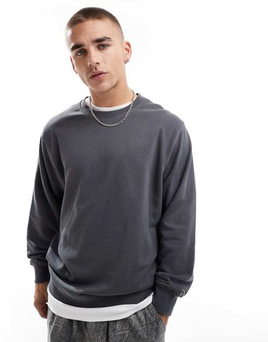 Sweat-shirt ultra oversize ras de cou - foncé - Jack & Jones - Modalova