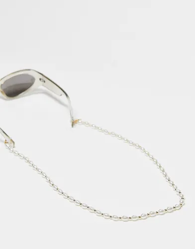 Chaîne pour lunettes de soleil ornée de perles - Jeepers Peepers - Modalova