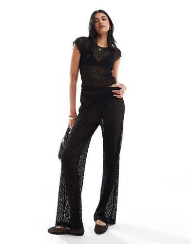 Pantalon droit en dentelle - Jjxx - Modalova