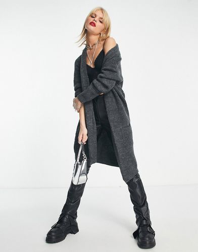 Only - Gilet long - Gris anthracite - Only - Modalova