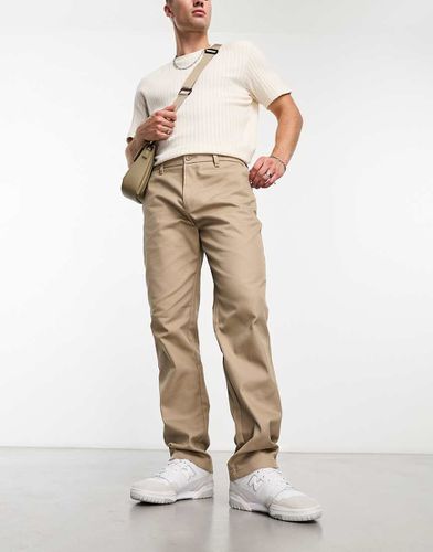 Pantalon chino droit style workwear - Beige - Only & Sons - Modalova