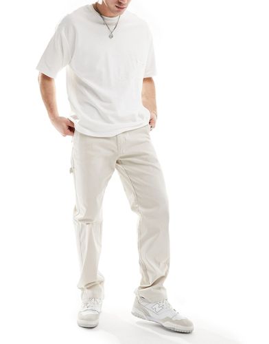 Pantalon de travail ample - Blanc cassé - Only & Sons - Modalova