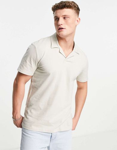 Polo à revers - Beige - Only & Sons - Modalova