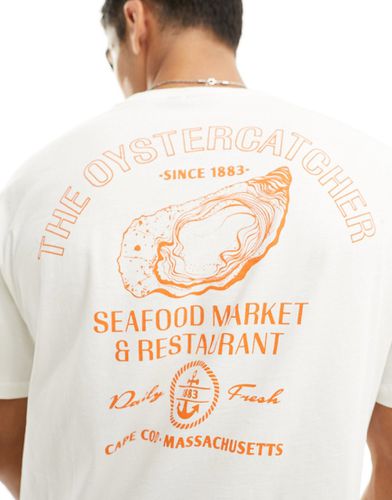 T-shirt décontracté imprimé huître - Only & Sons - Modalova
