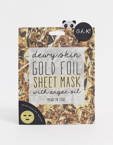 Gold Foil - Masque feuille - Oh K! - Modalova