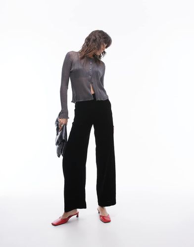 Pantalon taille haute en velours - Other Stories - Modalova