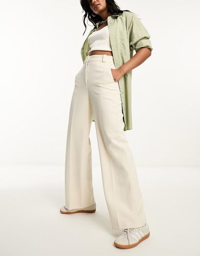 Pantalon ajusté évasé - Beige - Other Stories - Modalova