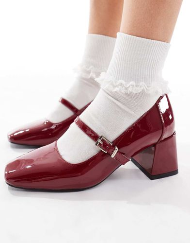 Hazel - Chaussures vernies  talon carr mi-haut - London Rebel - Modalova