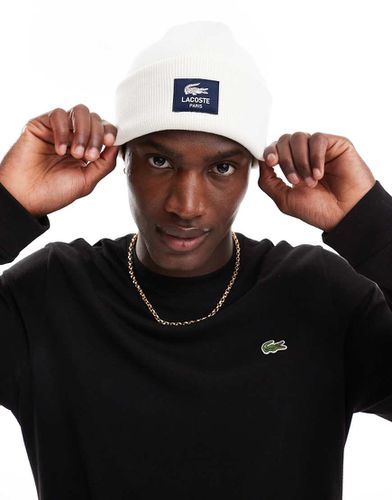 Bonnet à logo sur l'avant - Lacoste - Modalova