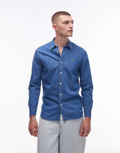 Chemise manches longues en jean - Lacoste - Modalova