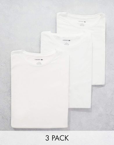 Lot de 3 t-shirts loungewear - Lacoste - Modalova