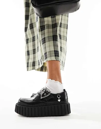 Claim It - Creepers avec boucles en caur - Lamoda - Modalova