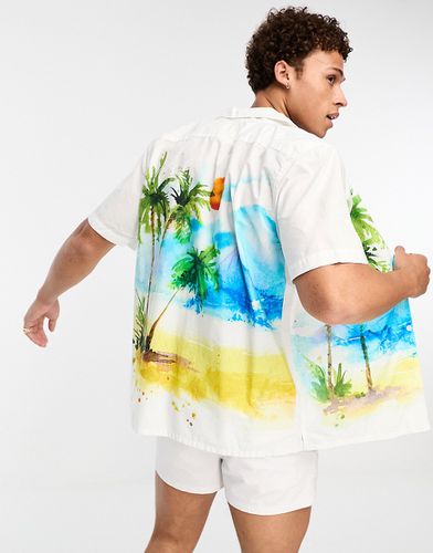 Chemise avec col à revers et imprimé palmiers - Levi's - Modalova