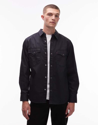 Chemise en jean dcontracte style western avec fini enduit - Fonc dlav - Levi's - Modalova