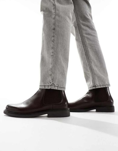 Amos - Bottines chelsea en cuir - Marron - Levi's - Modalova