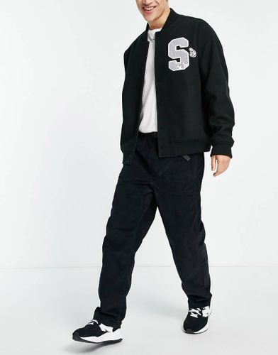 Levi's Skateboarding - Pantalon ample en velours côtelé avec ceinture à ouverture facile - anthracite - LEVIS SKATEBOARDING - Modalova