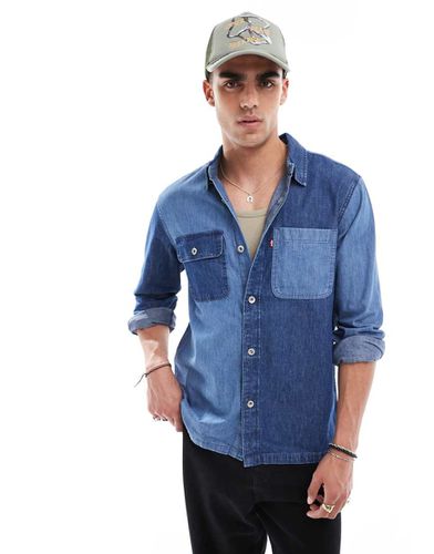 Surchemise fonctionnelle en denim à empiècements contrastants - Levi's - Modalova