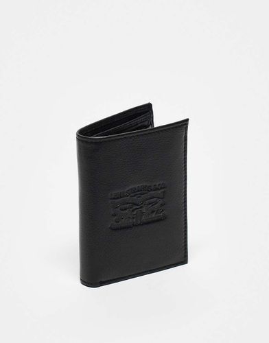 Portefeuille en cuir avec poche monnaie à logo cheval - Levi's - Modalova