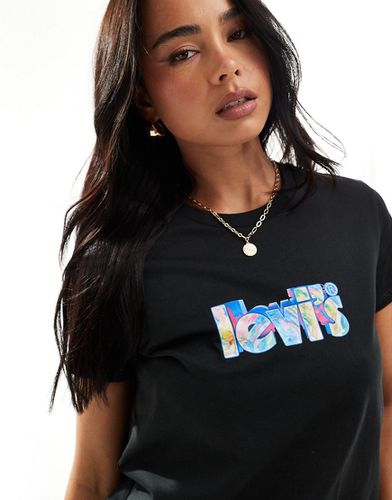 Perfect - T-shirt avec logo style poster marbré - Levi's - Modalova