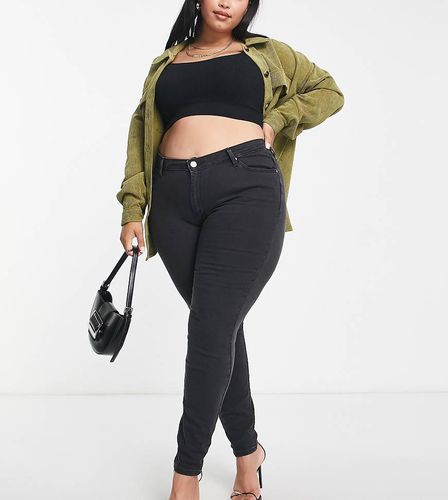 Jean skinny style rétro - délavé - Lee Plus - Modalova