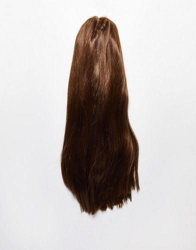 The Yasmine - Perruque cheveux lisses et droits avec filet sur le devant - noisette - Lullabellz - Modalova