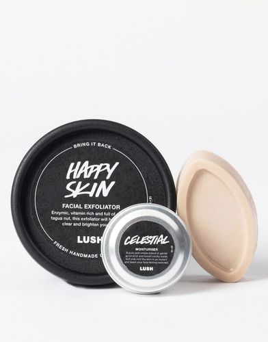 Happy Skin - Kit découverte exfoliant visage, crème hydratante et'sérum - Lush - Modalova