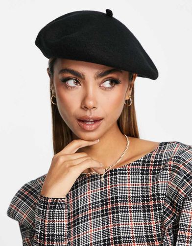 Monki - Béret - Noir - Monki - Modalova