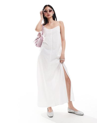 Robe longue avec dos ouvert à liens - cassé - Monki - Modalova