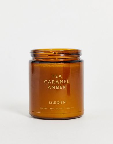MAEGEN - Bougie en pot parfum thé, caramel et ambre - 200 g - Maegan - Modalova