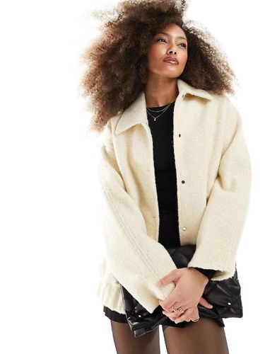 Bomber effet brossé - Beige - Mango - Modalova