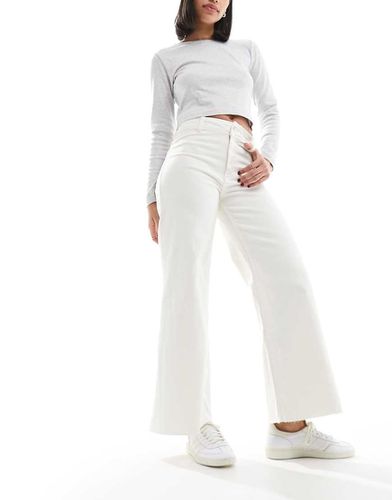 Mango - Jean large - Blanc cassé - Mango - Modalova