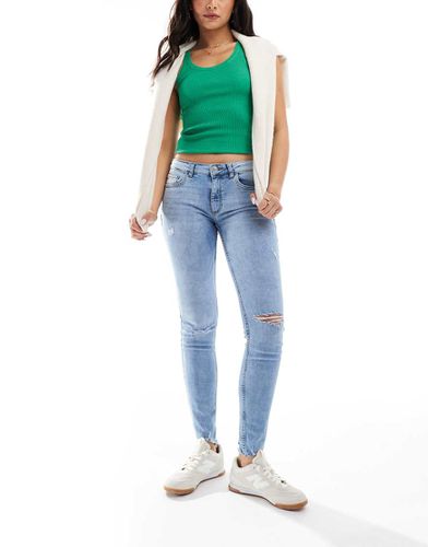 Jean skinny effet usé - Mango - Modalova