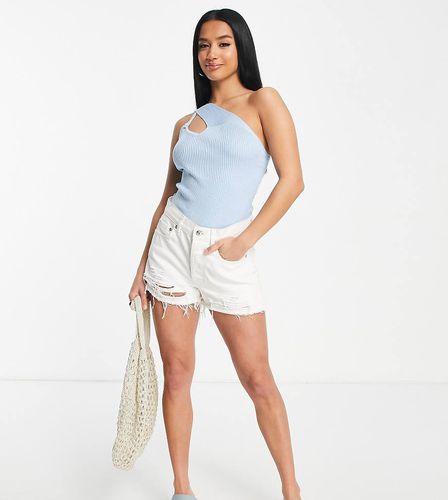 Body côtelé asymétrique - Missguided Petite - Modalova