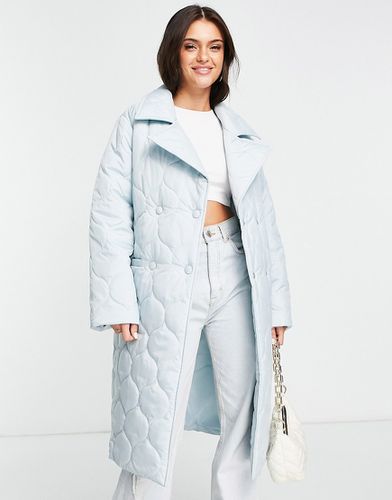 Manteau matelassé long - Miss Selfridge - Modalova