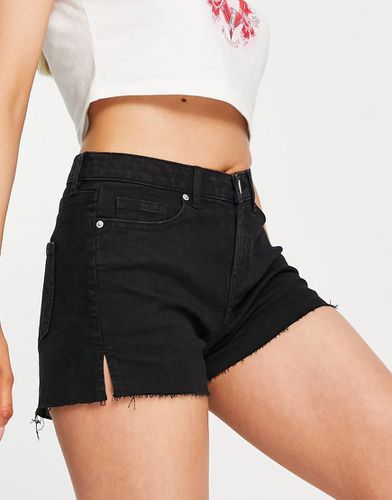 Short en jean fendu sur le côté - Miss Selfridge - Modalova