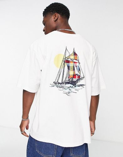 Nautica - Archive Bryant - T-shirt imprimé au dos - Nautica Competition - Modalova