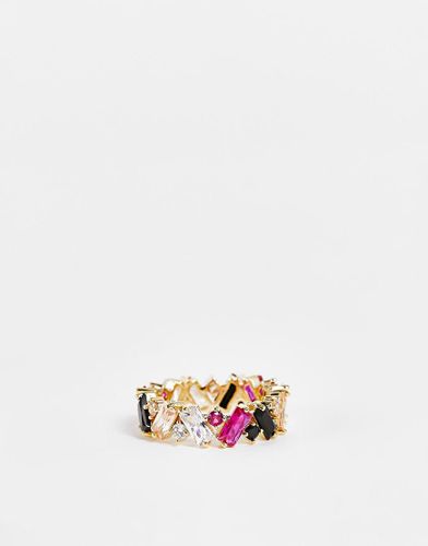 Bague ornée de cristaux fuchsia - Nali - Modalova
