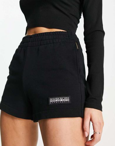 Morgex Premium - Short taille haute en polaire avec logo ton sur ton - Napapijri - Modalova