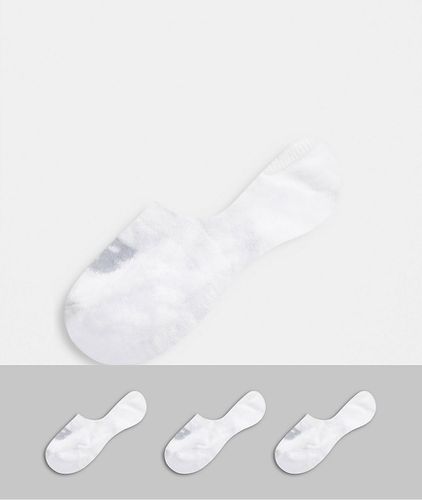 Lot de 3 paires de socquettes invisibles - Blanc - New Balance - Modalova