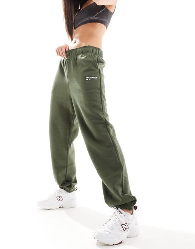 Linear Heritage - Pantalon de jogging en molleton brossé - New Balance - Modalova