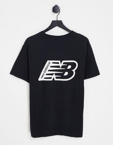 T-shirt avec logo devant et au dos - New Balance - Modalova