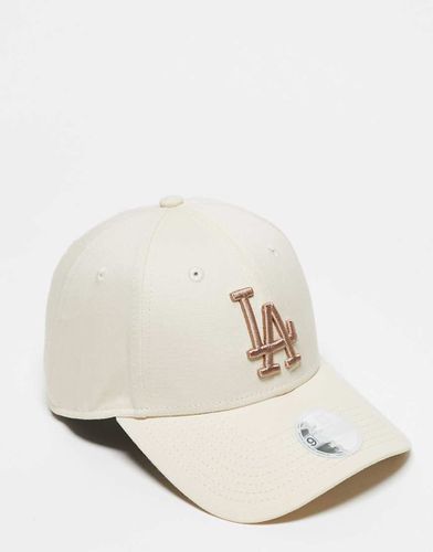 Forty - Casquette LA Dodgers - Crème - New Era - Modalova