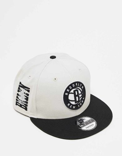 Fifty Brooklyn Nets - Casquette à bride arrière - New Era - Modalova