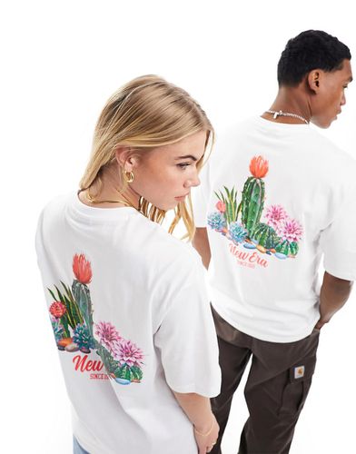 T-shirt unisexe à imprimé cactus - New Era - Modalova