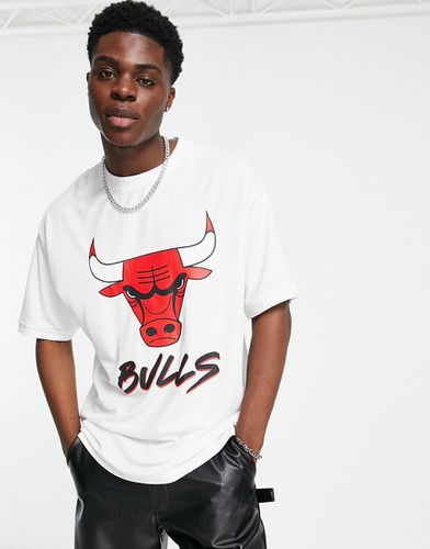 Chicago Bulls - T-shirt en tulle avec inscription - New Era - Modalova