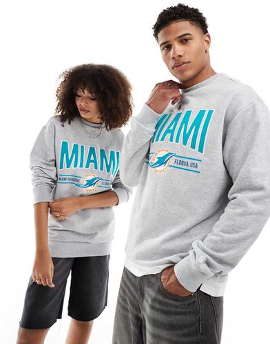 Miami Dolphins - Sweat unisexe - chiné - New Era - Modalova