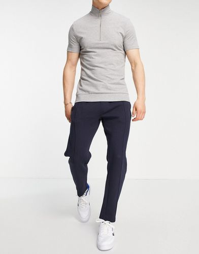 Pantalon de jogging ajusté et habillé - Bleu - New Look - Modalova